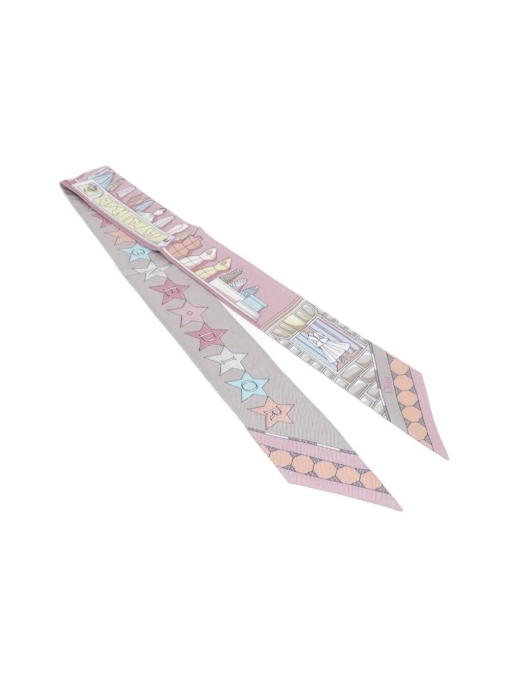 Dior Inside Montaigne Mitzah Scarf